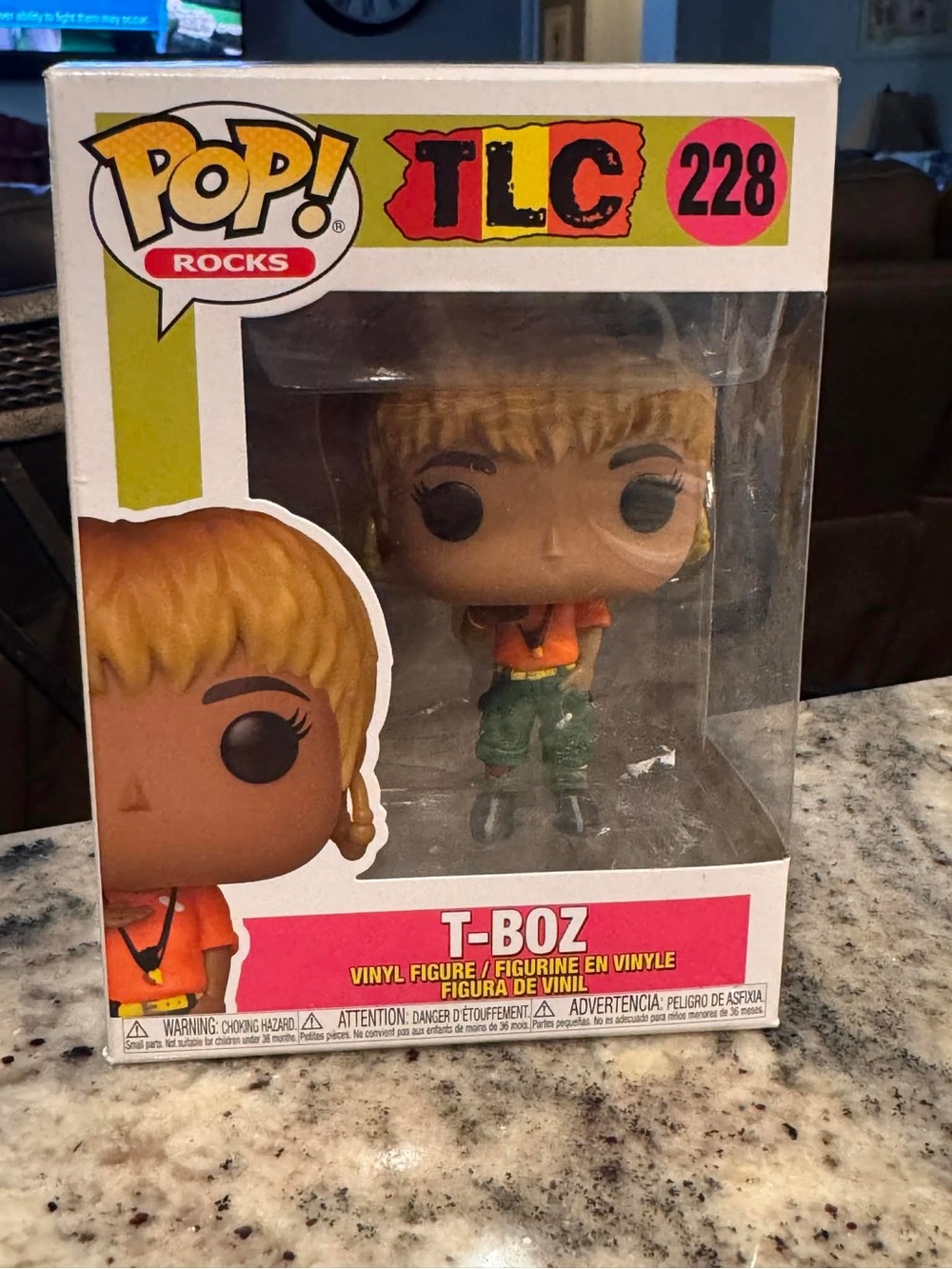 Funko Pop! Rocks TLC T-Boz Vinyl Figure